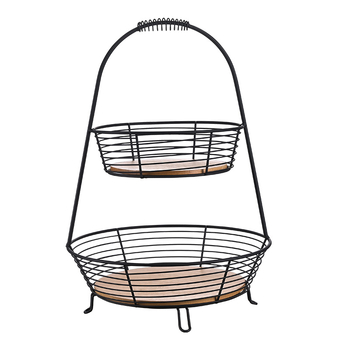 LEO καλάθι φρούτων, νορδικός μινιμαλιστικός σχεδιασμός με πλέγμα για σαλόνι