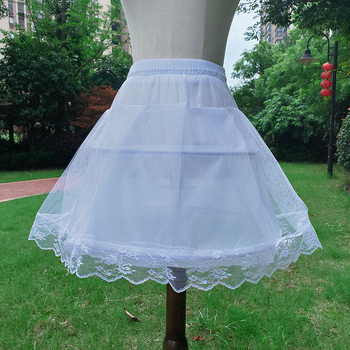 Lolita cosplay petticoat s dvostrukim čeličnim prstenima, jednoslojna vlakna, marka Other, za djecu