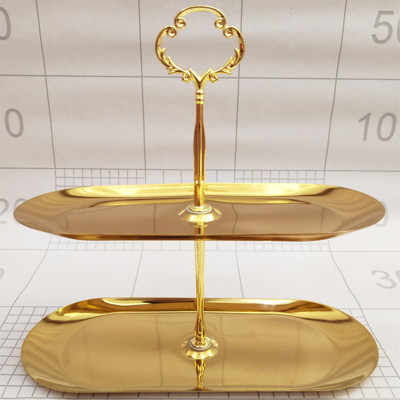 Οβάλ ράφι για γλυκίσματα από ανοξείδωτο ατσάλι – Ευρωπαϊκό στυλ, πιατέλα φρούτων, Mammoth Longxiang, πρώτης κατηγορίας ποιότητα, σύγχρονη απλότητα