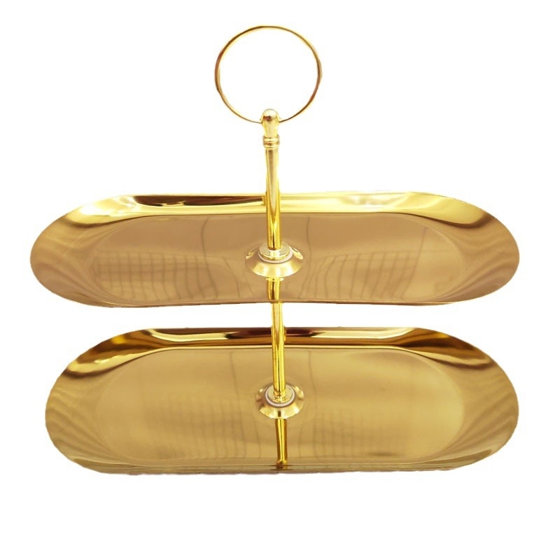 Οβάλ ράφι για γλυκίσματα από ανοξείδωτο ατσάλι – Ευρωπαϊκό στυλ, πιατέλα φρούτων, Mammoth Longxiang, πρώτης κατηγορίας ποιότητα, σύγχρονη απλότητα