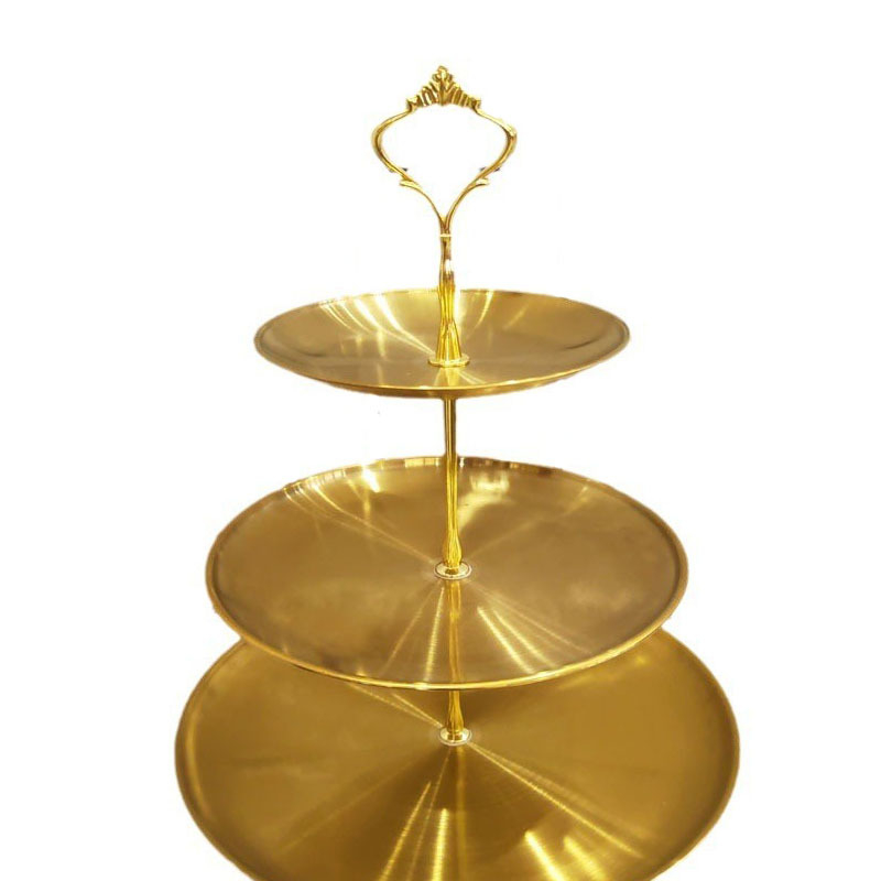 Ανοξείδωτη πολυεπίπεδη βάση για τούρτες, ευρωπαϊκού στυλ, φωτεινό πολυτελές ρετρό, δίσκος φρούτων, premium ποιότητα, μάρκα Raptors Flying, κυκλοφόρησε το χειμώνα του 2014
