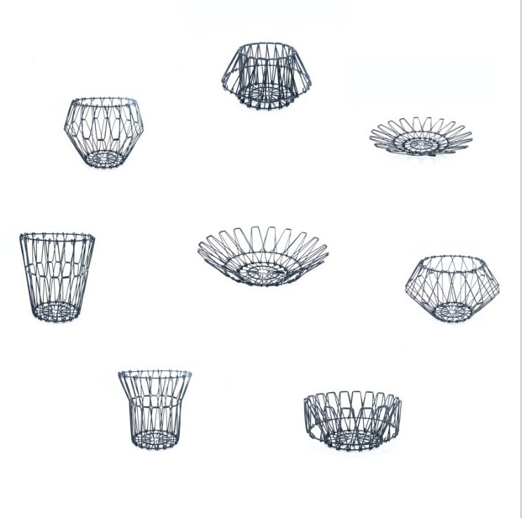 HXH košarica za voće – sklopiva, višestruki oblik, Materijal: Drugo, Pokretanje: proljeće 2013, Prvoklasna kvaliteta