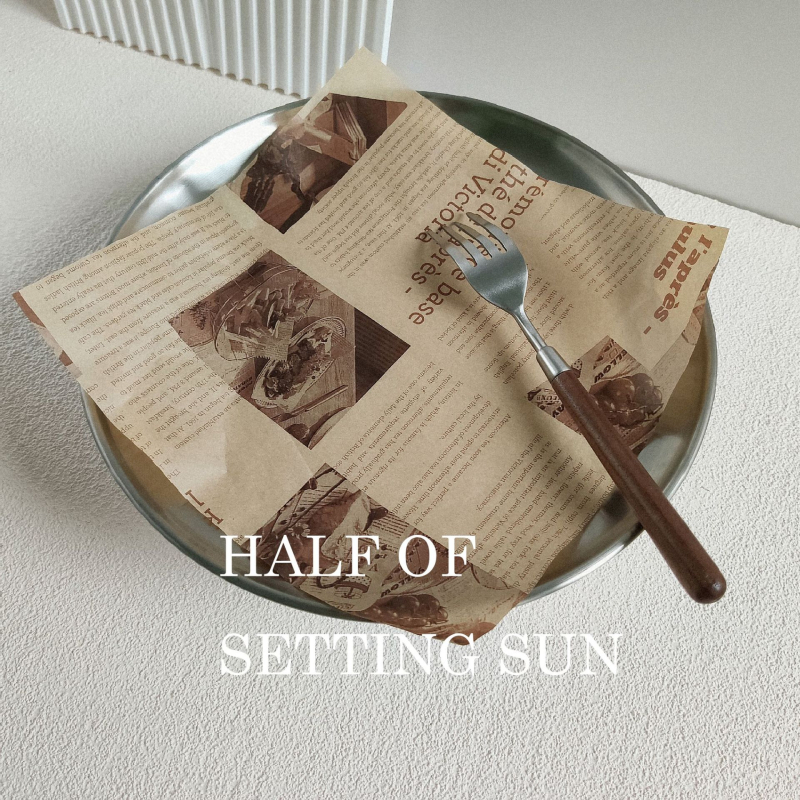 Tanjur za voće od nehrđajućeg čelika – jednostavan stil; brend HALF OF SETTING SUN; lansiran 2023