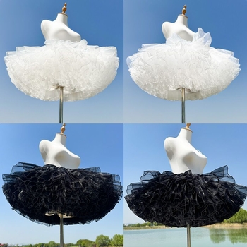 Fustă Lolita cu bustle (fără oase) – Brand Hui bi shi, Vară 2021