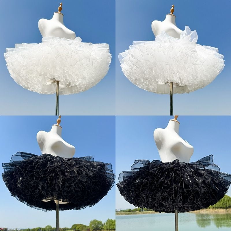 Fustă Lolita cu bustle (fără oase) – Brand Hui bi shi, Vară 2021