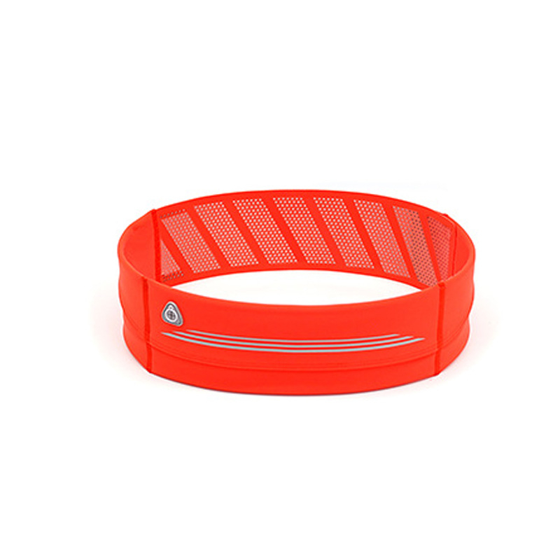 LBZ Trkački pojas sa Velcro zatvaračem, džep za telefon, ultra-tanki, vodootporni, za fitness i maraton
