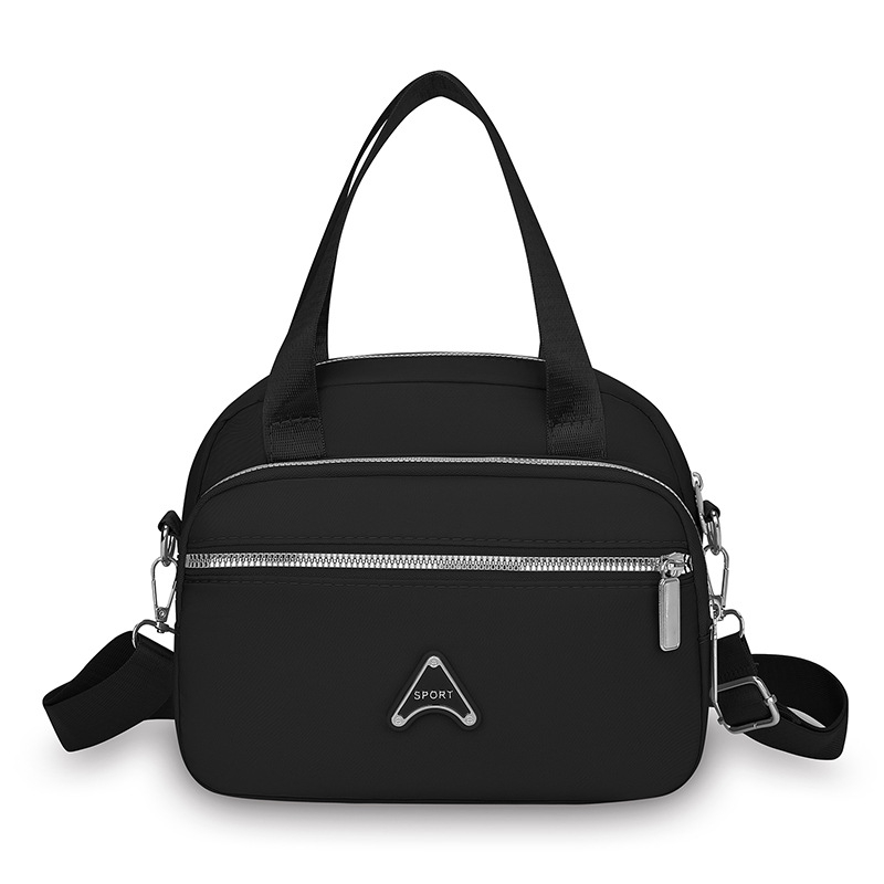 Ženska torbica preko ramena, kvadratnog oblika od Oxford tkanine, zatvarač, unutarnja organizacija: džep za telefon i laminirani džep sa zatvaračem, podstava Oxford