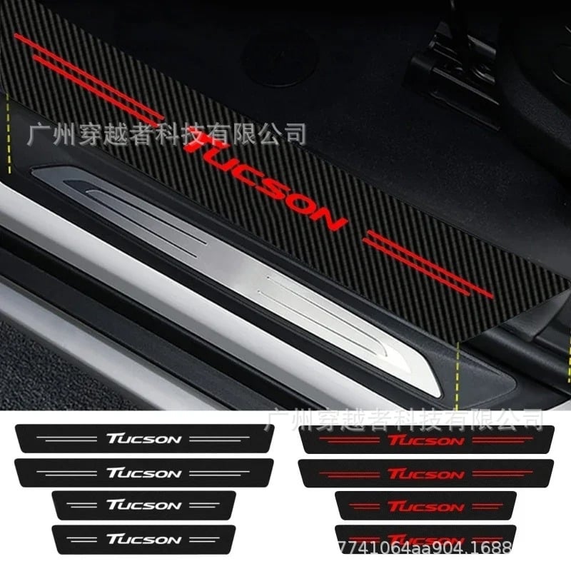 Traveler kožna prag vrata automobila – univerzalna kompatibilnost, model 8888, prilagodljiva