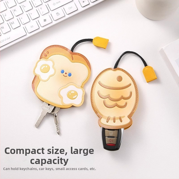 Kutija za ključeve s motivom životinje, PU materijal, zaštita od krađe, vodootporna, otporna na habanje