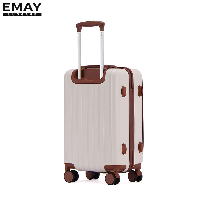 ABS tvrdi kovčeg s prednjim otvaranjem, kapacitet 36–55 L, 3-djelni set, mat završetak, univerzalni kotačići, zaključavanje kodom, vodootporan, zaštita od krađe