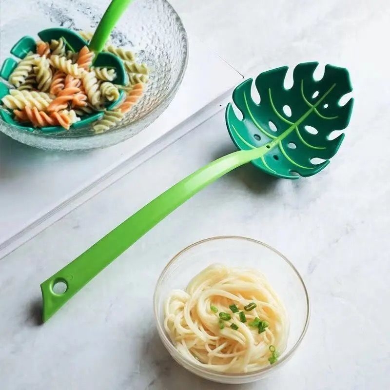 Žlica za kuhanje u japanskom stilu sa filterom za rezance, protuklizna, otporna na visoke temperature, PP materijal, prilagodljiv logotip
