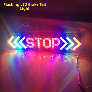 LED zadné svetlo na motocykel, 8W, 12V, 5000 lm