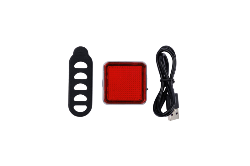 Stražnje svjetlo za bicikl s visokim intenzitetom LED-a, pametnim senzorom kočenja, Punjivo, za planinske i cestovne bicikle, baza u obliku luka