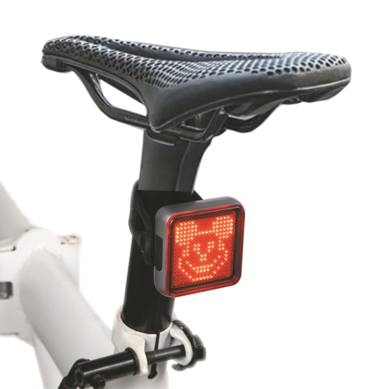 Stražnje svjetlo za bicikl s visokim intenzitetom LED-a, pametnim senzorom kočenja, Punjivo, za planinske i cestovne bicikle, baza u obliku luka