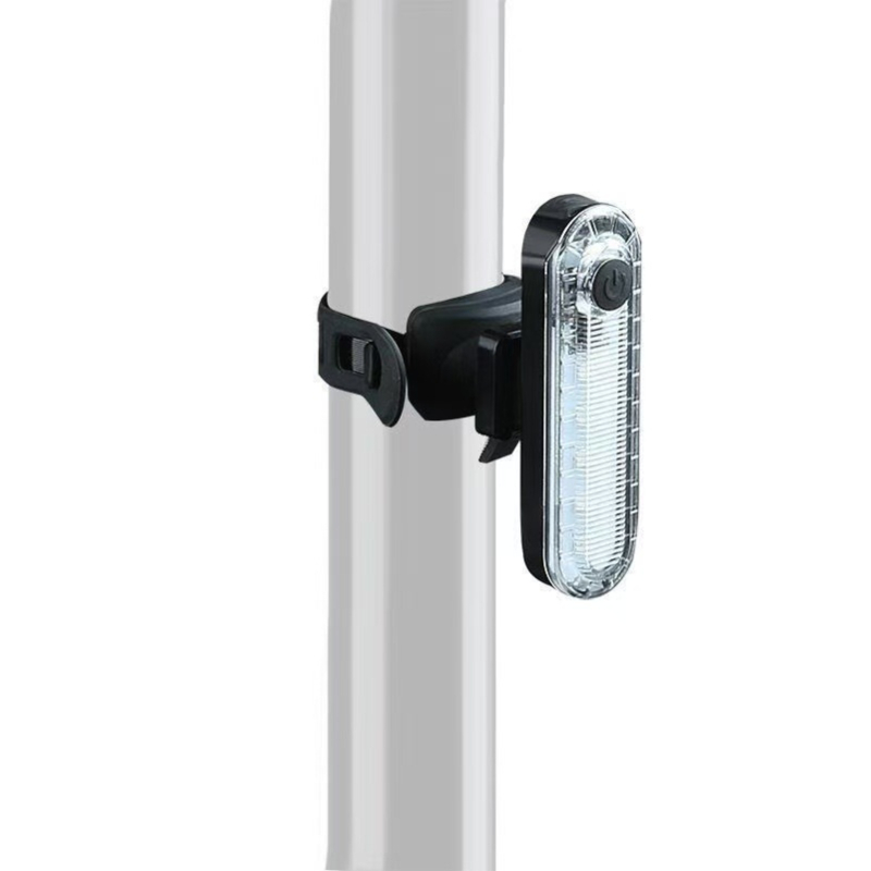 Stražnja LED svjetiljka za bicikl za noćnu vožnju – USB punjenje, vodootporna, montaža remenom