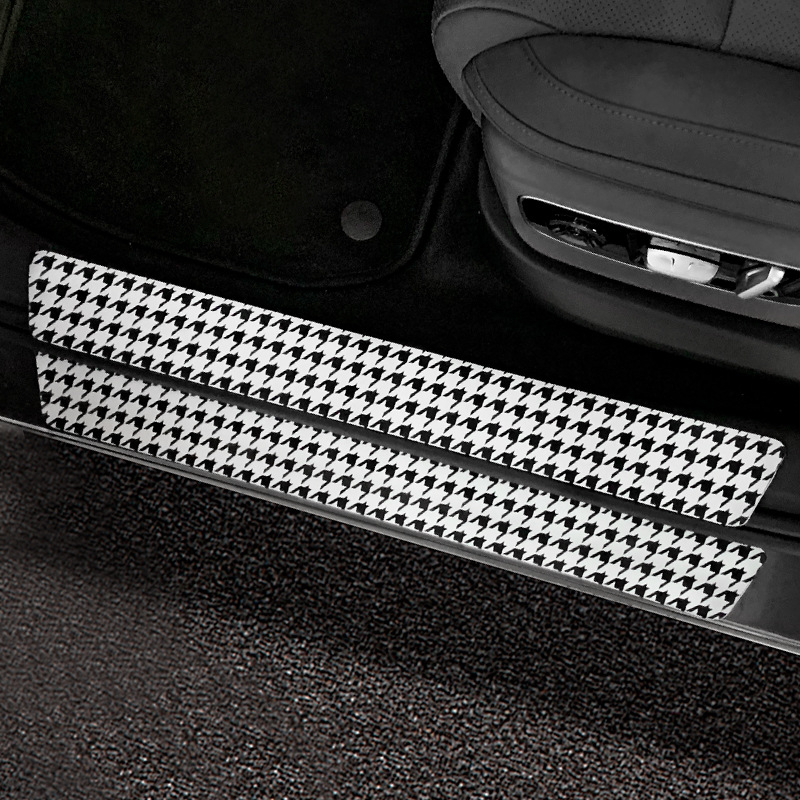 Kožni prag vrata automobila – Camellia leather model, opća namjena, Bosivpwssy