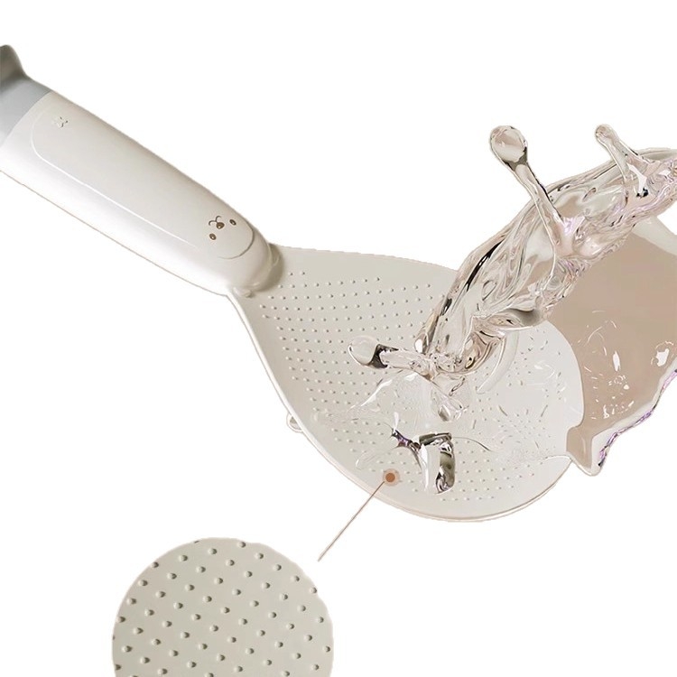 Žlica za rižu s usisnom čašom, otporna na visoke temperature, ne lijepi, uspravna podnož, prehrambeni PP