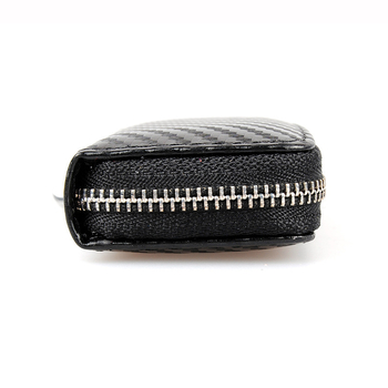 Turadze T0322 futrola za ključ automobila – PU materijal, karbonska tekstura, jednostavan stil, za General vozila, bez prilagodbe.