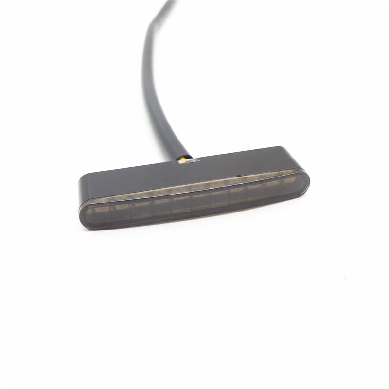 Lumină LED de spate CH-2070B pentru motociclete Harley, 11 LED, 12V, bandă lungă