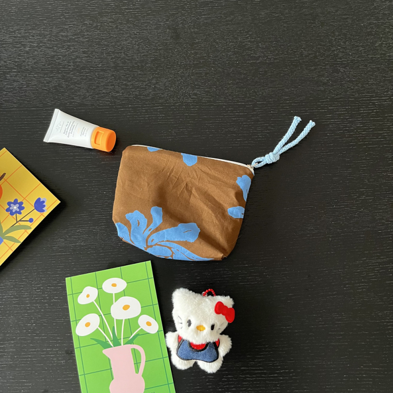 Portofel pentru monede din bumbac, unisex, pentru utilizare zilnică