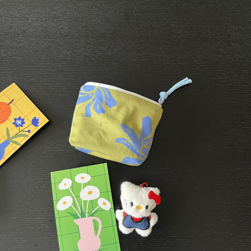 Portofel pentru monede din bumbac, unisex, pentru utilizare zilnică