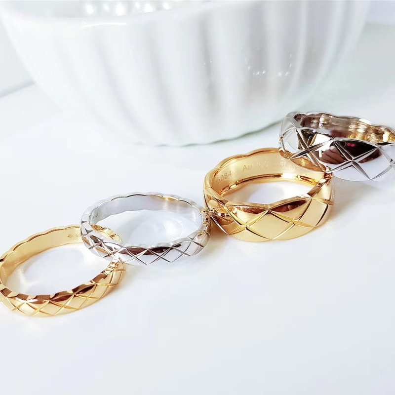 Inel Arkaden din materiale mixte, cu geometrie în formă de U și text, placat electroplătit