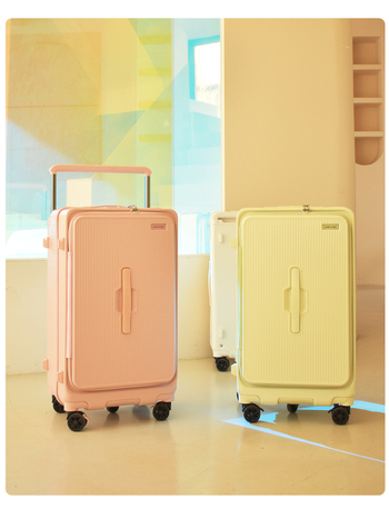 Solitary Wolf kofer s prednjim otvaranjem, TSA kombinirani zaključavanje, PC kućište, vodootporan i lagan, proširiv s odjeljkom suho/mokro