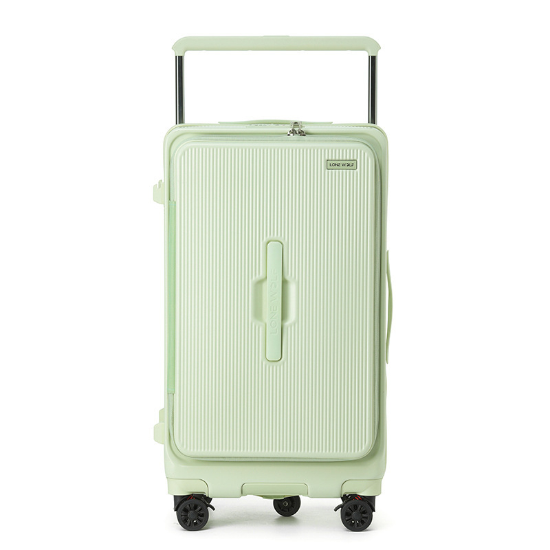 Solitary Wolf kofer s prednjim otvaranjem, TSA kombinirani zaključavanje, PC kućište, vodootporan i lagan, proširiv s odjeljkom suho/mokro