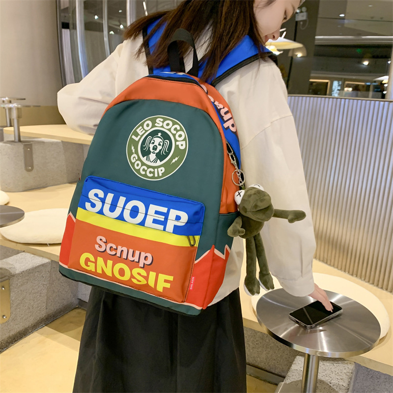 Ruksak s urbanim minimalističkim stilom, Oxford tkanina, zatvaranje na zip, unutarnja džep za prijenosno računalo, otporan na habanje