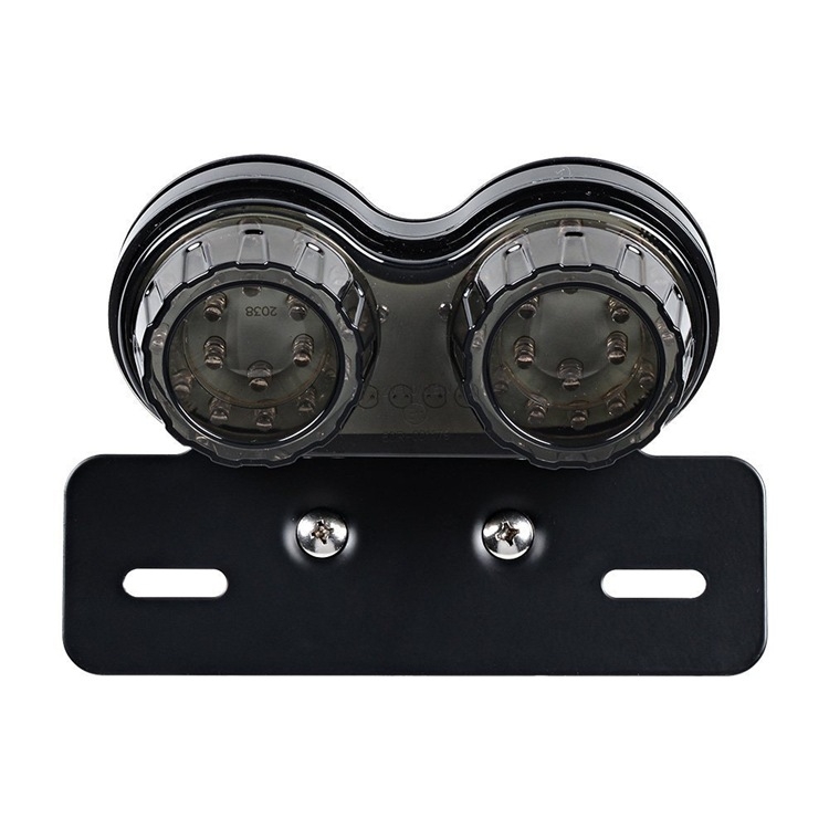 LED stražnje svjetlo za motocikl, 5W, 12V, model 2038, metal + plastika