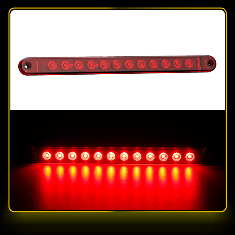 LED stražnje svjetlo za kamione, model T15, 12V, LED izvor, ABS kućište