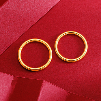 Prsten pozlaćen mesingom, motivi srca i zodijaka, elektroplatiranje, ženski retro stil