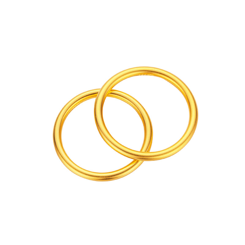 Prsten pozlaćen mesingom, motivi srca i zodijaka, elektroplatiranje, ženski retro stil