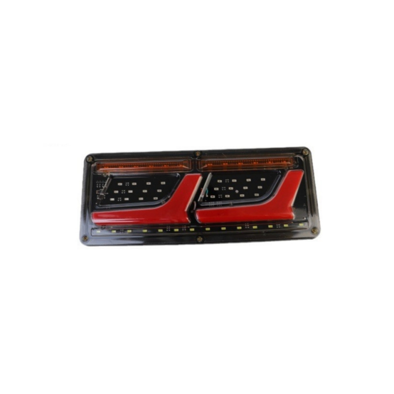 Automobilska stražnja svjetla s LED svjetlom za kočenje i skretanje u obliku slova 7, visok signal, mogućnost prilagođene obrade