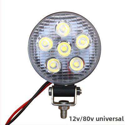 Sõiduki LED tagurdusvalgus, 3-tolliline ümmargune lamp, külg- ja haagiselatern