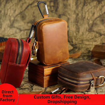 Geustos Unisex PU Torbica za Ključeve, Vodootporna i za skladištenje, Urban stil jednostavnosti