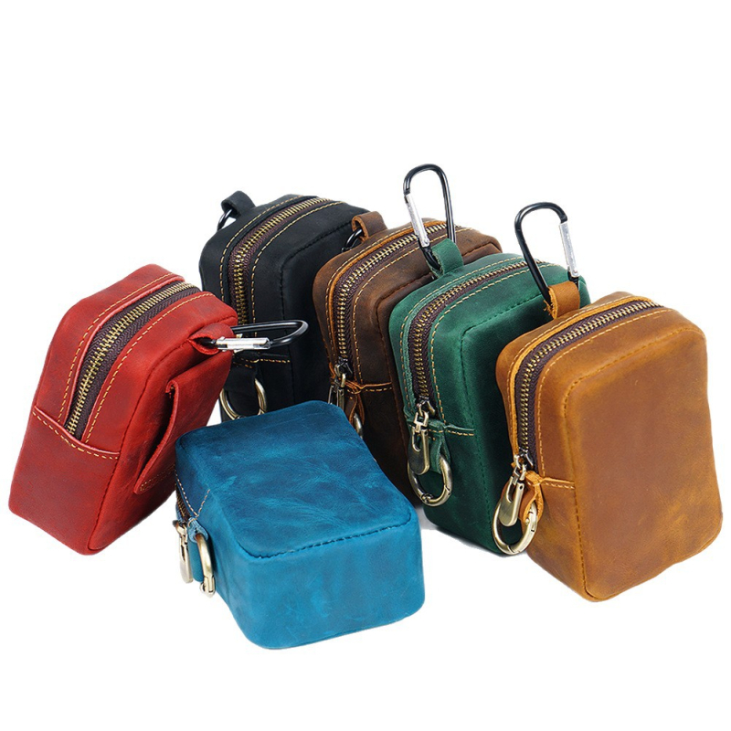 Geustos Unisex PU Torbica za Ključeve, Vodootporna i za skladištenje, Urban stil jednostavnosti