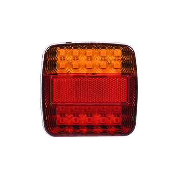 LED stražnje svjetlo za kamione i prikolice, 26LED kvadratno, 12/24V, 20W, 18000 lm