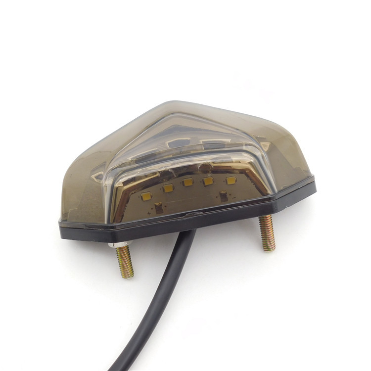 LED stražnje svjetlo za BMW motocikl s integriranom lampom za tablicu, CH-2067B, 12V, 0,3–1 A, 80 000 lm, 6000K