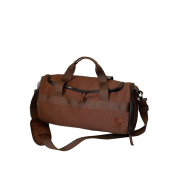 Unisex utazótáska száraz-nedves elválasztással, hengeres alakú, 20-35L, Oxford anyag