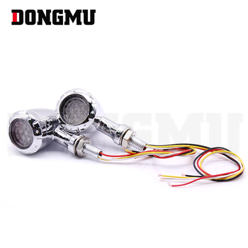 Мотоциклетна 3-в-1 поворотна светлина и LED стоп-светлина, HP-Z014, 12V, алуминиева сплав