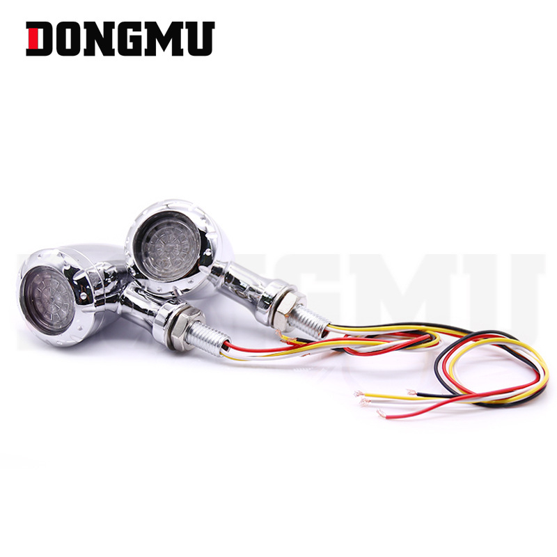 Мотоциклетна 3-в-1 поворотна светлина и LED стоп-светлина, HP-Z014, 12V, алуминиева сплав