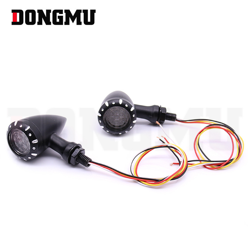 Мотоциклетна 3-в-1 поворотна светлина и LED стоп-светлина, HP-Z014, 12V, алуминиева сплав