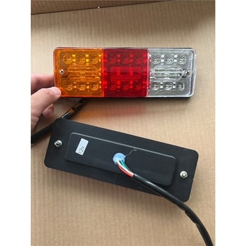 LED задна светлина за автомобили, камиони и триколки — 12V/24V, светлина за спирачка и мигач