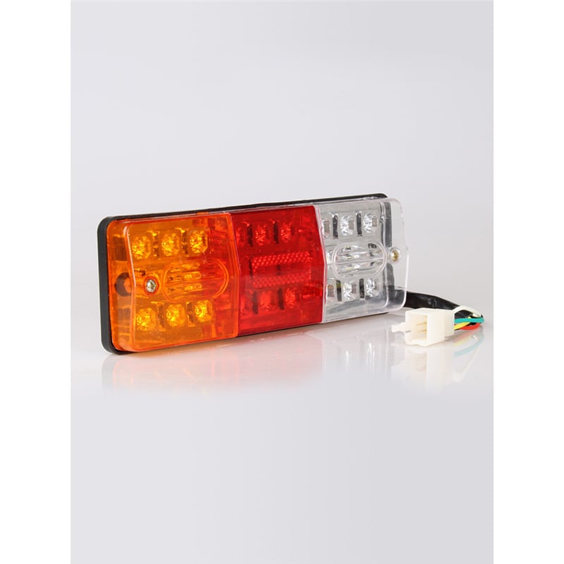 LED задна светлина за автомобили, камиони и триколки — 12V/24V, светлина за спирачка и мигач