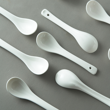 Keramička žlica, moderni minimalistički dizajn, jednobojni dizajn, vrhunska kvaliteta