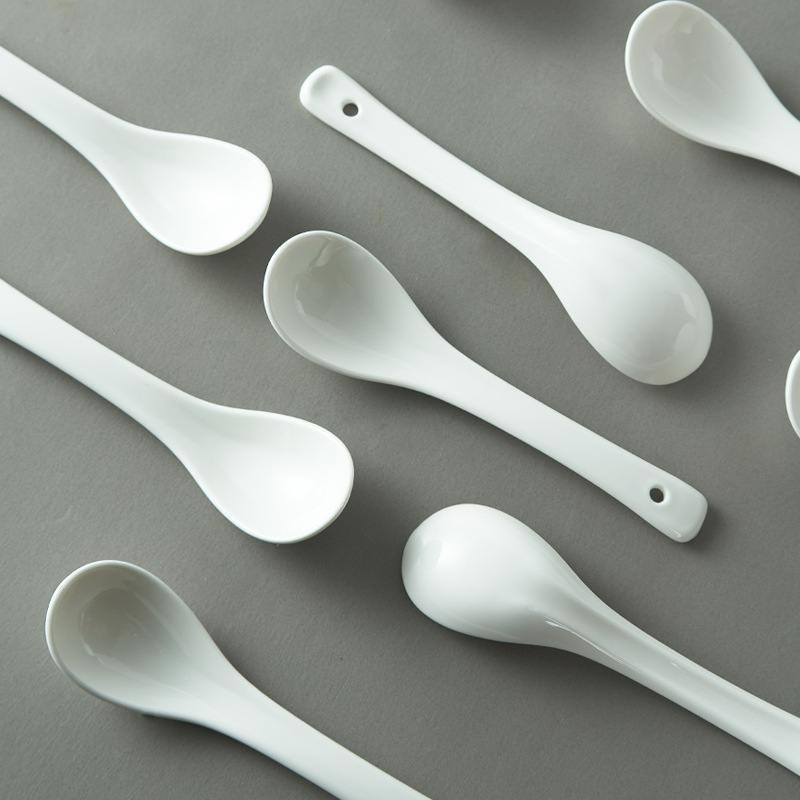 Keramička žlica, moderni minimalistički dizajn, jednobojni dizajn, vrhunska kvaliteta