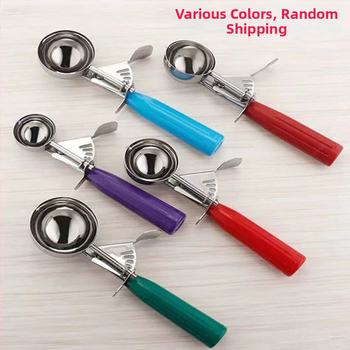 Zmrzlinová lyžička a formovač guličiek, nerezová oceľ, zrkadlové leštenie, pre deti, Clivia, súkromná značka k dispozícii