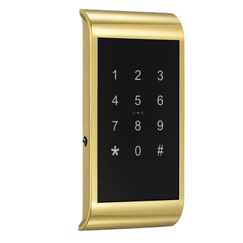 Qitai elektronický zámok na skrinky s číselným kódom, model 2020, zinková zliatina, vhodný pre drevené a kovové skrinky, archívy a zásuvky