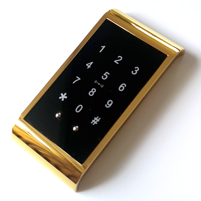 Qitai elektronický zámok na skrinky s číselným kódom, model 2020, zinková zliatina, vhodný pre drevené a kovové skrinky, archívy a zásuvky